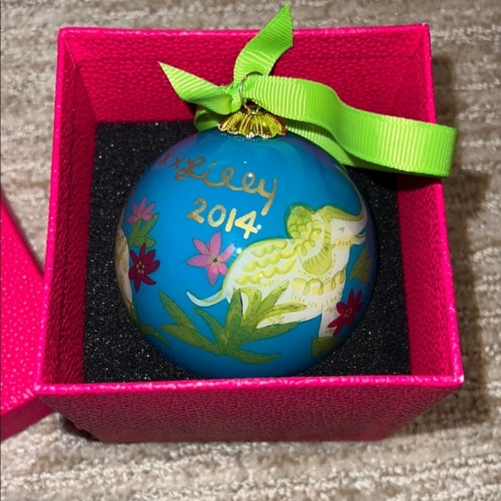Ultra Rare Lilly Pulitzer 2014 Ornament